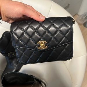 Vintage Chanel waist bag Authentic